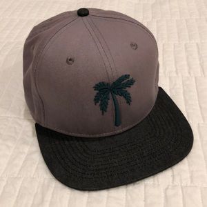 Maui Embroidered Palm Tree Cap